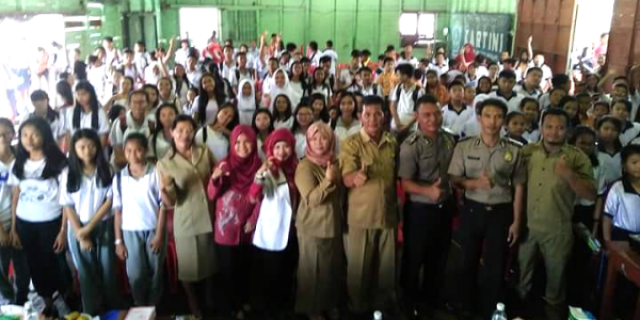 Puskesmas Panipahan Menjadi Narasumber MOS disekolah